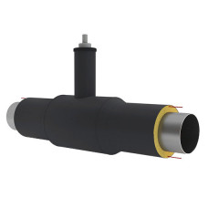 Кран шаровой ППУ ПЭ тип 1 Ст3сп BROEN Ballomax 25х2,8х1900 мм ГОСТ 3262-75