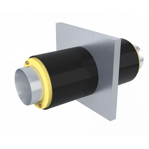 Опора неподвижная вариант А ППУ ОЦ с МЗИ и КВ тип 2 Ст20 32х3х255х16х2500 мм ГОСТ 8732-78