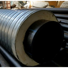 Труба в ППУ изоляции ПНД оцинкованная SDR 11 16 PN ПЭ 100 200х18,2х315х0,7х56,8 мм