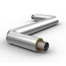 Z-образный элемент ППУ ОЦ тип 2 Ст20 38х3х125х0,55х42,95х1000 мм ГОСТ 8732-78